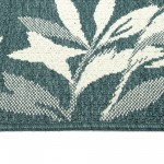 Kaleen Pianta Collection PTA02-91 Teal Area Rug 3'11" x 5'7"