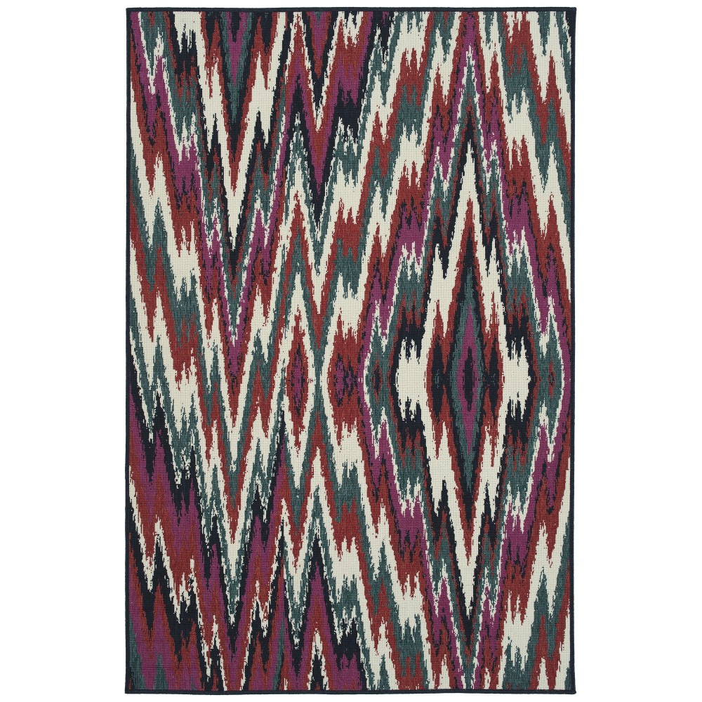 Kaleen Pianta Collection Multi Teal Area Rug 7'10" x 7'10" Kaleen Pianta Collection Multi Teal Area Rug 7'10" x 7'10"
