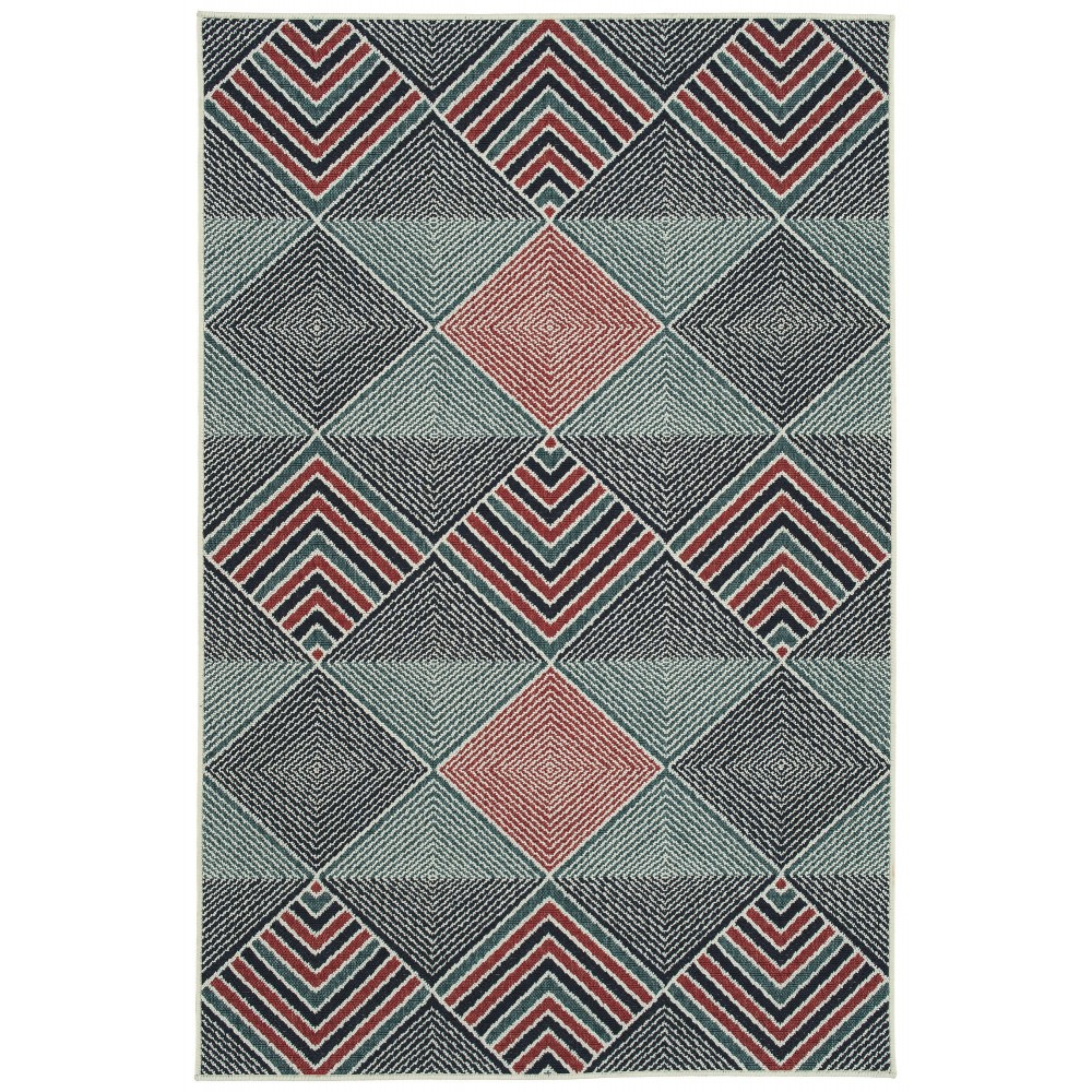 Kaleen Pianta Collection Dark Navy Area Rug 7'10" x 7'10" Kaleen Pianta Collection Dark Navy Area Rug 7'10" x 7'10"