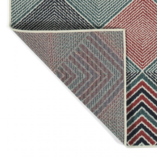 Kaleen Pianta Collection Dark Navy Area Rug 7'10" x 7'10"