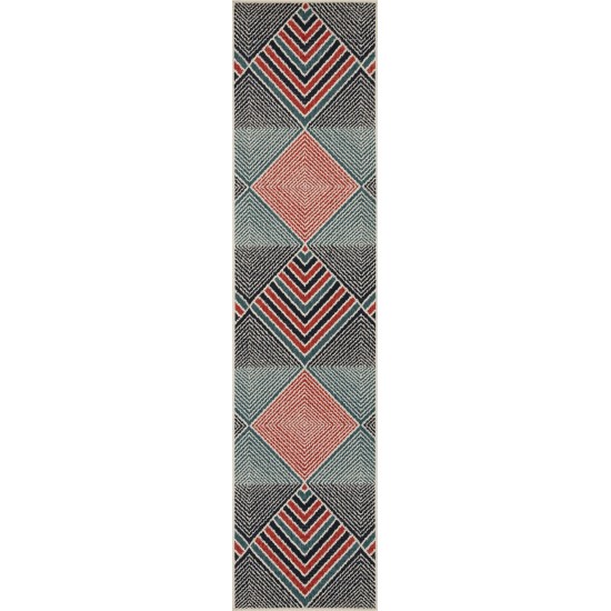 Kaleen Pianta Collection Dark Navy Area Rug 7'10" x 7'10"