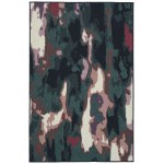 Kaleen Pianta Collection PTA06-91 Teal Area Rug 3'11" x 5'7"