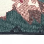 Kaleen Pianta Collection PTA06-91 Teal Area Rug 7'10 x 10'10"