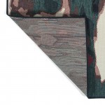 Kaleen Pianta Collection PTA06-91 Teal Area Rug 7'10 x 10'10"