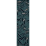 Kaleen Pianta Collection PTA07-91 Teal Throw Rug 1'11" x 3'7"