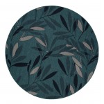 Kaleen Pianta Collection PTA07-91 Teal Throw Rug 1'11" x 3'7"