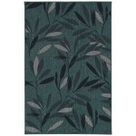 Kaleen Pianta Collection PTA07-91 Teal Area Rug 3'11" x 5'7"