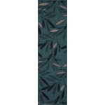 Kaleen Pianta Collection PTA07-91 Teal Area Rug 5'3" x 5'3"