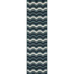 Kaleen Pianta Collection PTA08-91 Teal Runner 2'2" x 7'10"