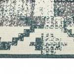 Kaleen Pianta Collection PTA09-91 Teal Area Rug 5'3" x 5'3"