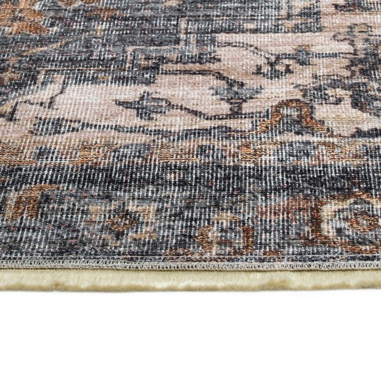 Kaleen Praia Collection Dark Gold Runner 2'7" x 9'