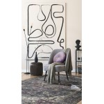 Kaleen Praia Collection Dark Charcoal Area Rug 7'10" x 9'6"