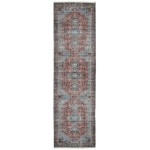 Kaleen Praia Collection Dark Rust Throw Rug 2' x 3'
