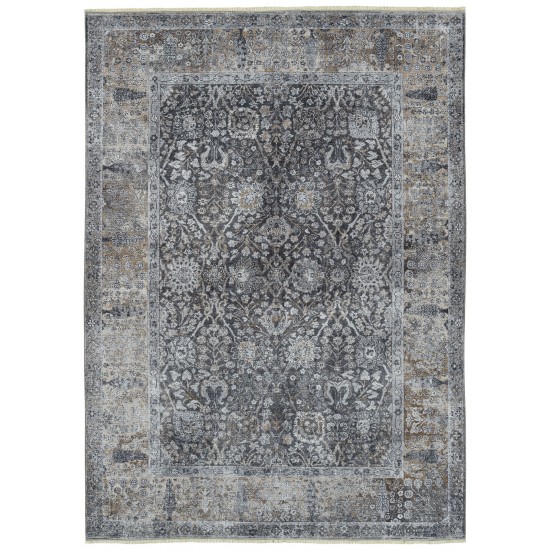 Kaleen Praia Collection PRA05-75 Grey Throw Rug 2' x 3'