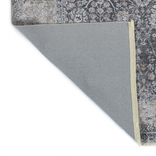 Kaleen Praia Collection PRA05-75 Grey Area Rug 5'1" x 7'