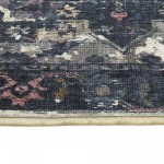 Kaleen Praia Collection Dark Navy Throw Rug 2' x 3'