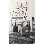 Kaleen Praia Collection Dark Navy Area Rug 7'10" x 9'6"