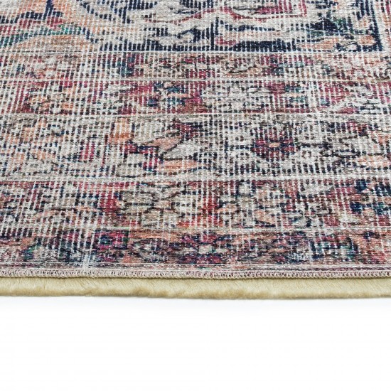 Kaleen Praia Collection Light Multi Throw Rug 2' x 3'