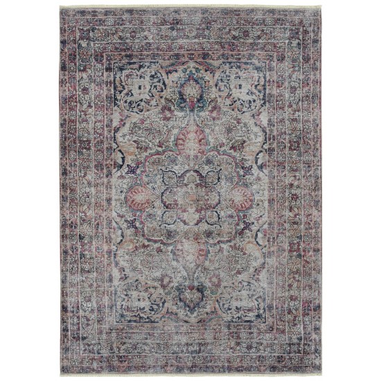 Kaleen Praia Collection Light Multi Area Rug 5'1" x 7'