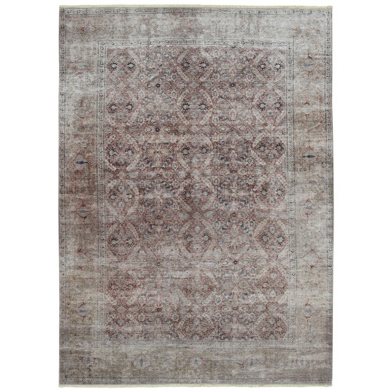 Kaleen Praia Collection Light Taupe Throw Rug 2' x 3'