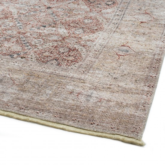 Kaleen Praia Collection Light Taupe Throw Rug 2' x 3'