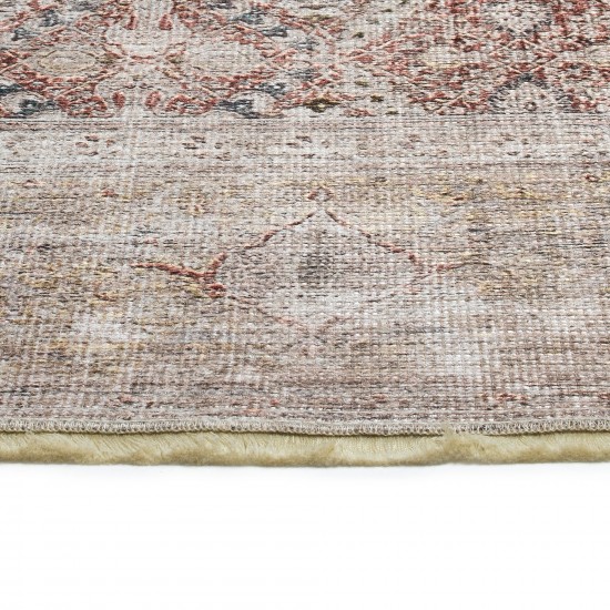 Kaleen Praia Collection Light Taupe Throw Rug 2' x 3'