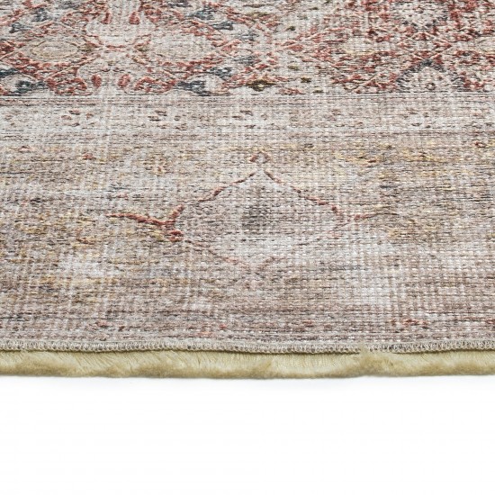 Kaleen Praia Collection Light Taupe Area Rug 7'10" x 9'6"