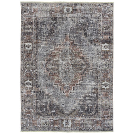 Kaleen Praia Collection PRA11-75 Grey Throw Rug 2' x 3'