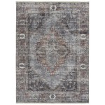 Kaleen Praia Collection PRA11-75 Grey Area Rug 5'1" x 7'