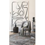 Kaleen Praia Collection PRA11-75 Grey Area Rug 5'1" x 7'