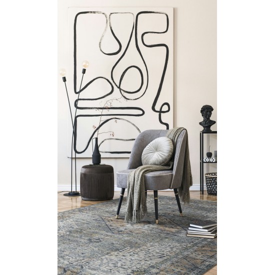 Kaleen Praia Collection Light Earthtone Area Rug 7'10" x 9'6"