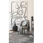 Kaleen Praia Collection Rust Silver Runner 2'7" x 9'