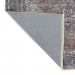 Kaleen Praia Collection Rust Silver Area Rug 9'3" x 11'6