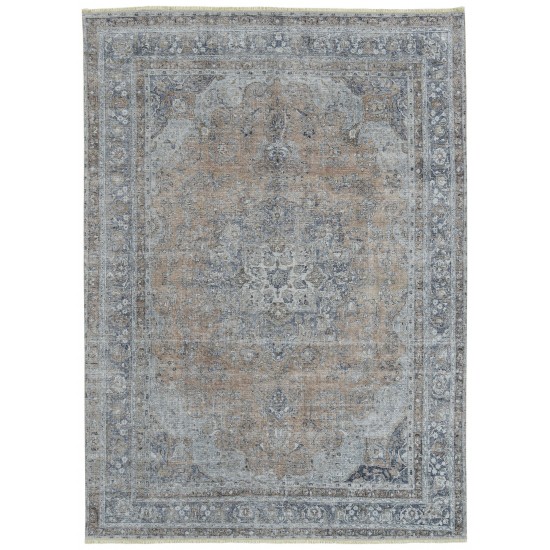 Kaleen Praia Collection Silver LtBlue Area Rug 5'1" x 7'