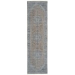 Kaleen Praia Collection Silver LtBlue Area Rug 5'1" x 7'