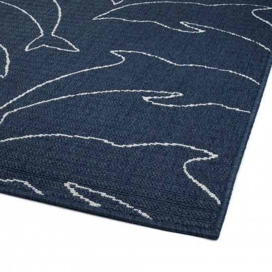 Kaleen Puerto Collection PRT04-22 Navy Throw Rug 1'9" x 3'