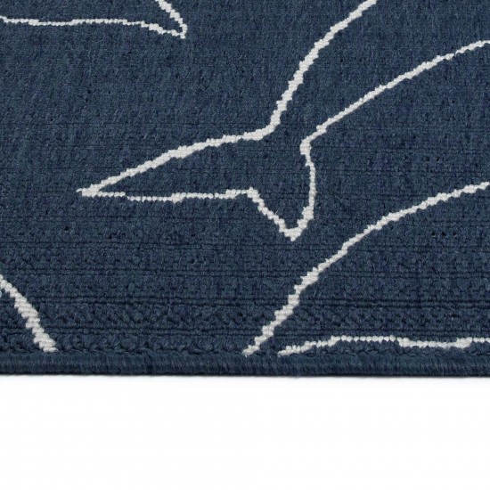Kaleen Puerto Collection PRT04-22 Navy Runner 2'2" x 8'