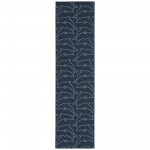 Kaleen Puerto Collection PRT04-22 Navy Runner 2'2" x 8'