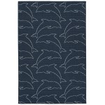 Kaleen Puerto Collection PRT04-22 Navy Area Rug 5' x 7'6"