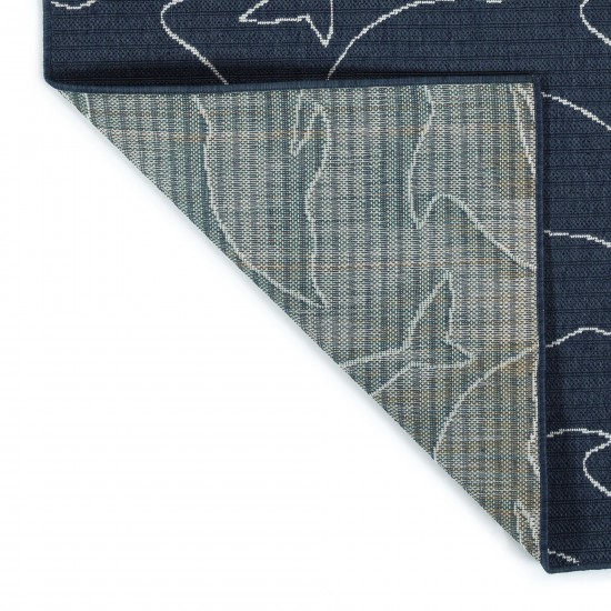 Kaleen Puerto Collection PRT04-22 Navy Area Rug 5' x 7'6"