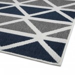 Kaleen Puerto Collection Dark Grey Runner 2'2" x 8'