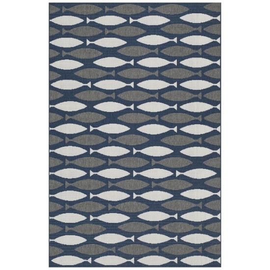 Kaleen Puerto Collection PRT13-75 Grey Throw Rug 1'9" x 3'