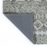 Kaleen Radiance Collection Light Grey Area Rug 5' x 7'9"