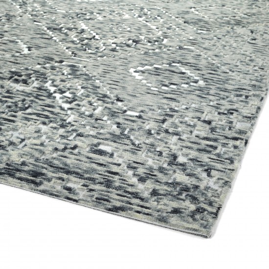 Kaleen Radiance Collection Dark Grey Area Rug 3'6" x 5'6"