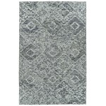 Kaleen Radiance Collection Dark Grey Area Rug 5' x 7'9"