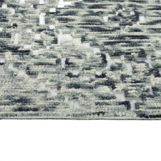 Kaleen Radiance Collection Dark Grey Area Rug 5' x 7'9"