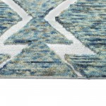 Kaleen Radiance Collection Dark Blue Area Rug 5' x 7'9"