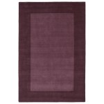 Kaleen Regency Collection Dark Grape Area Rug 3'6" x 5'3"