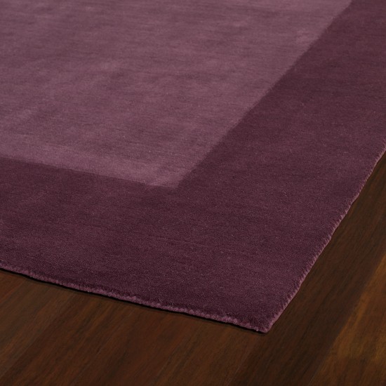 Kaleen Regency Collection Dark Grape Area Rug 3'6" x 5'3"