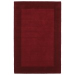 Kaleen Regency Collection Dark Red Area Rug 3'6" x 5'3"